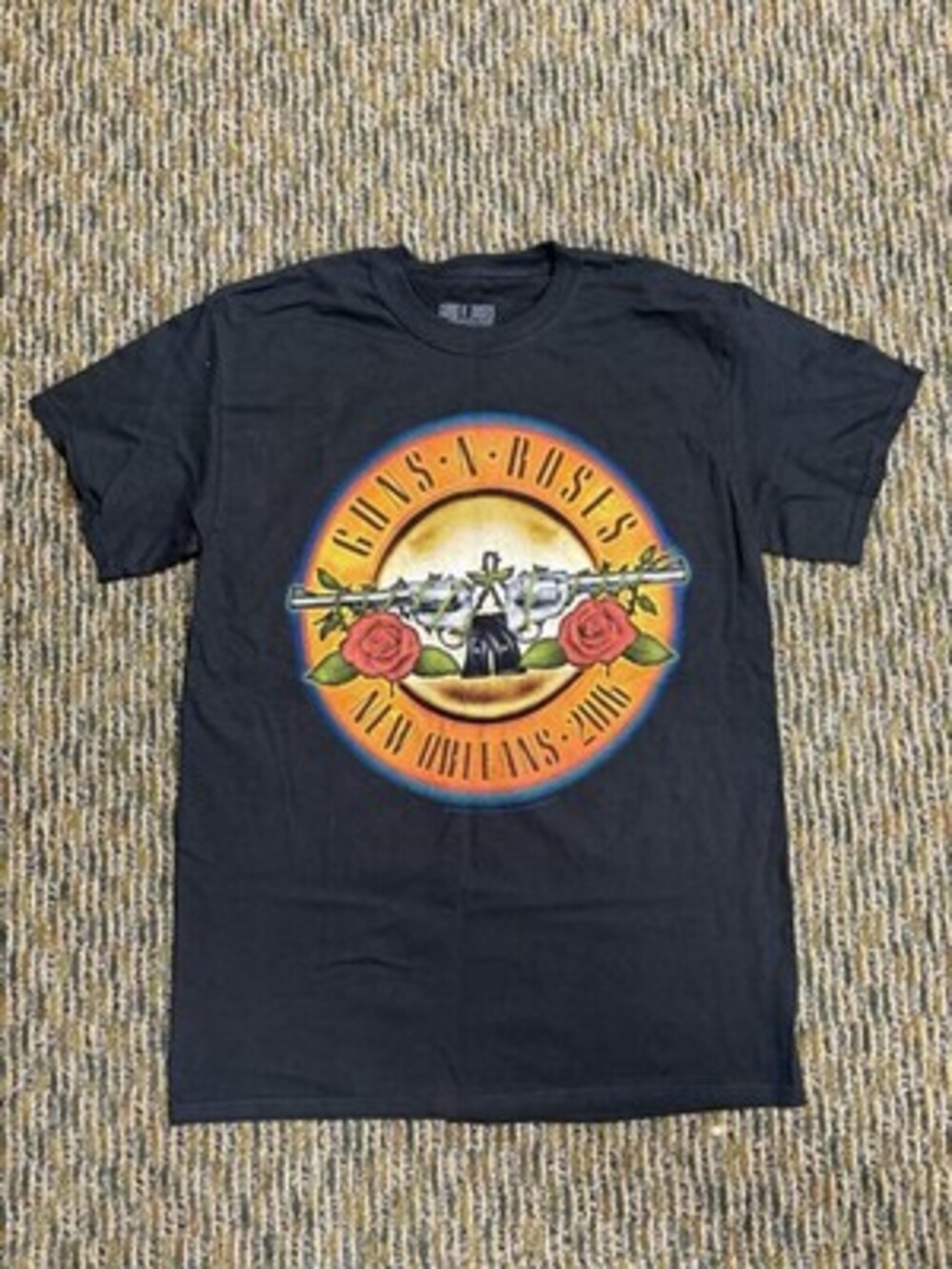 Guns N’ Roses 2016 Concert Tour Men’s T-Shirt Size Medium Men’s Black Music Tee